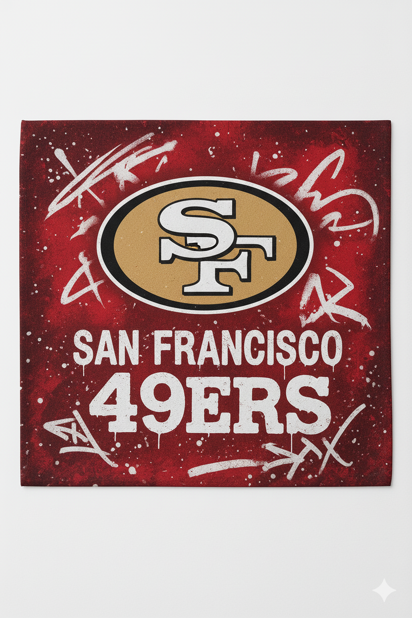 NFL Team Graffiti Art Placemats - Show Your Team Pride!