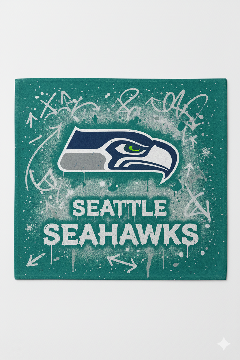 NFL Team Graffiti Art Placemats - Show Your Team Pride!