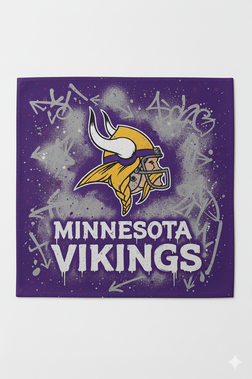 NFL Team Graffiti Art Placemats - Show Your Team Pride!