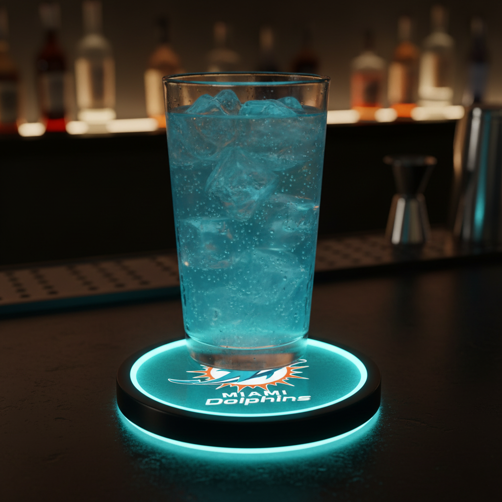 NFL Team Glowing LED Coasters