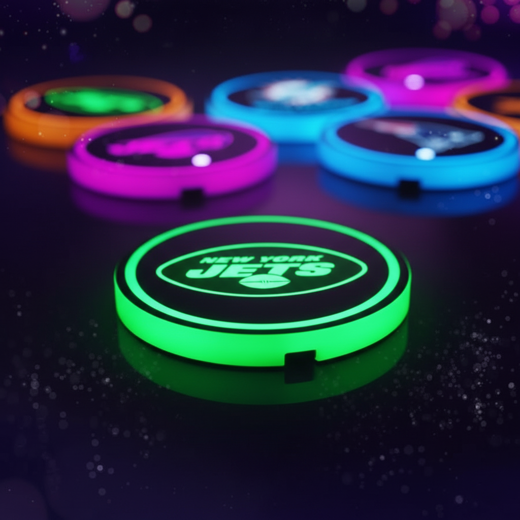 NFL Team Glowing LED Coasters