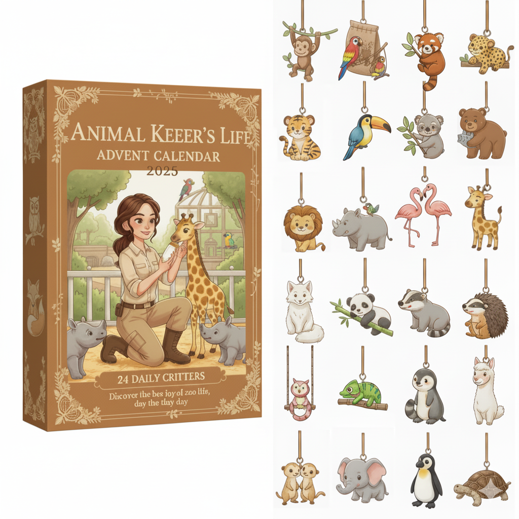 Animal Keeper's Life 2025 Advent Calendar - 24 Daily Critters