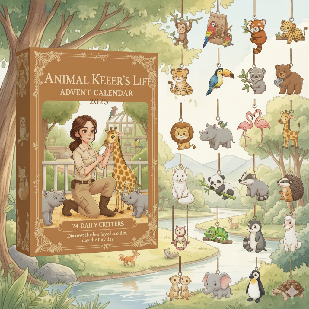 Animal Keeper's Life 2025 Advent Calendar - 24 Daily Critters