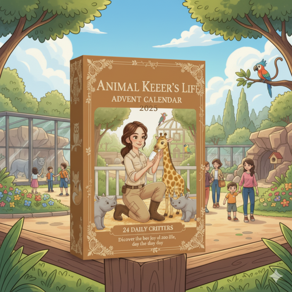 Animal Keeper's Life 2025 Advent Calendar - 24 Daily Critters