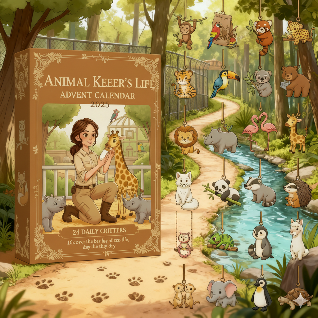 Animal Keeper's Life 2025 Advent Calendar - 24 Daily Critters