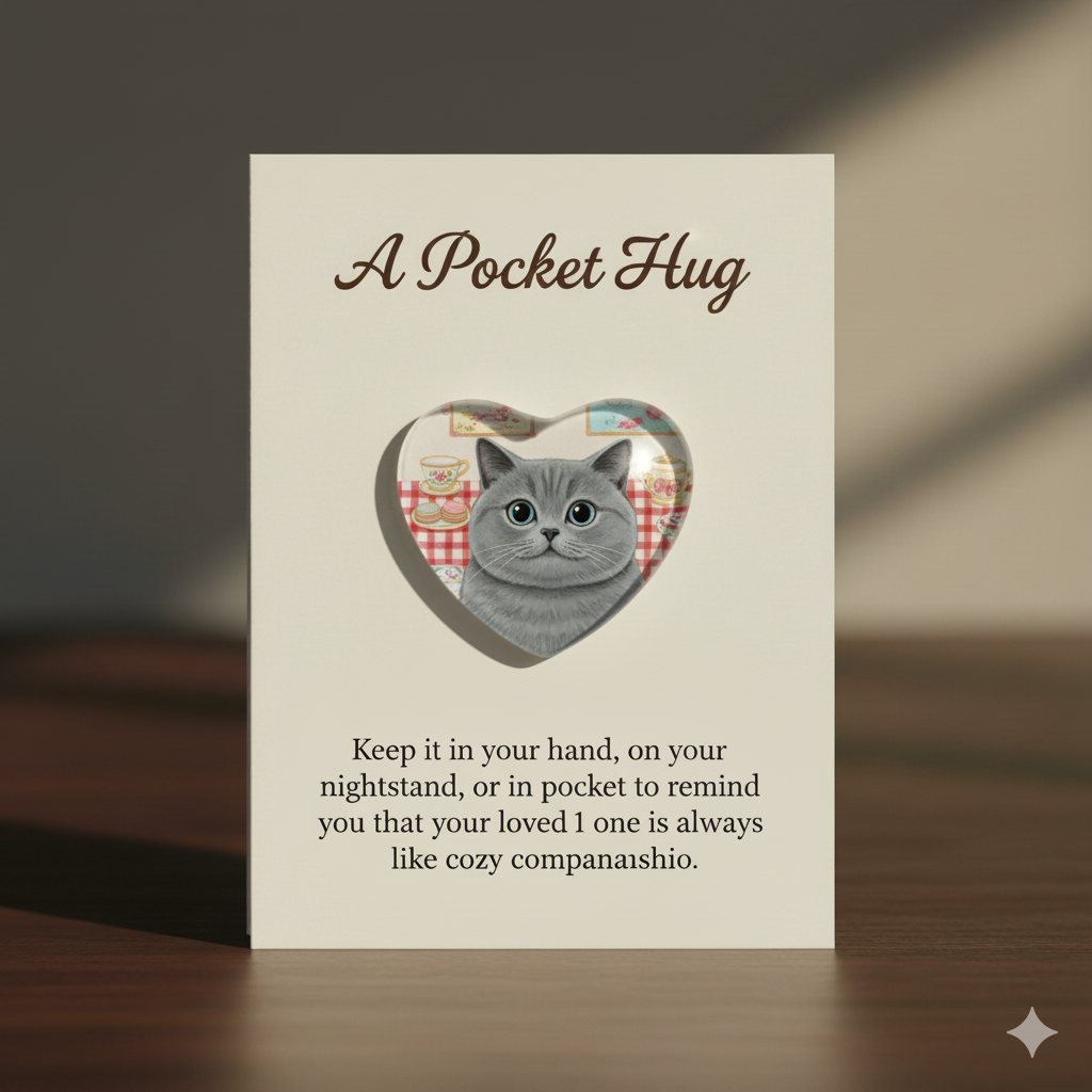 A Purr-fect Pocket Hug: Your Feline Friend, Always Near
