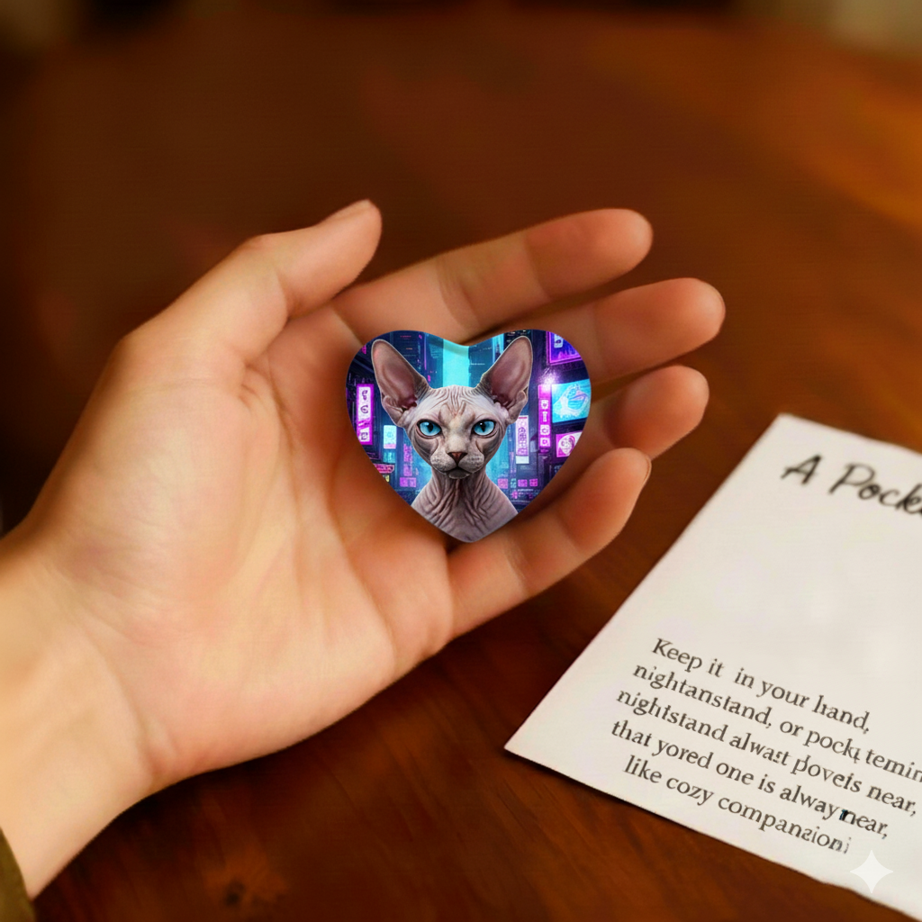 A Purr-fect Pocket Hug: Your Feline Friend, Always Near
