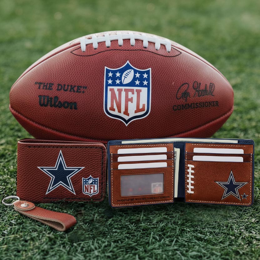 NFL Official Football Leather Wallet 