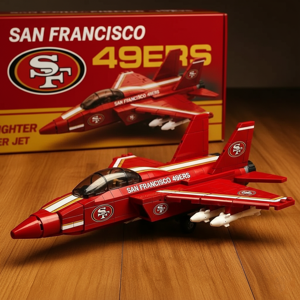 🔥Buy 2 Get 2 Free 🔥NFL Team Fighter Jets - Collectible Building Blocks Series