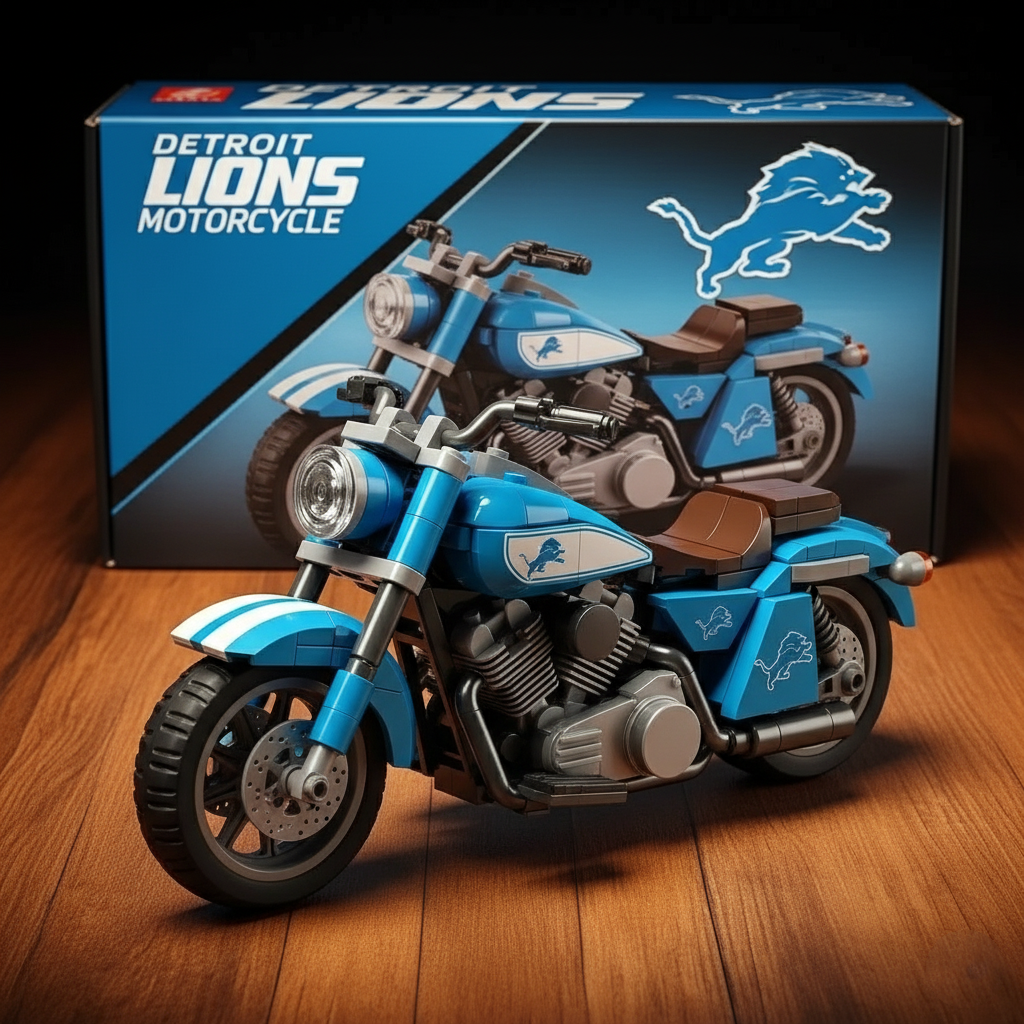 🔥Buy 2 Get 2 Free 🔥🏈NFL Team Lego Motorcycle