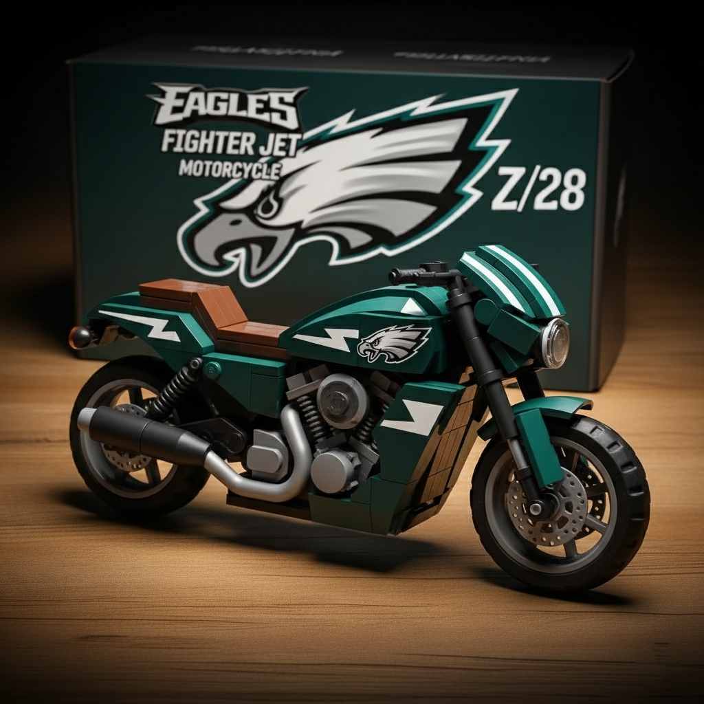 🔥Buy 2 Get 2 Free 🔥🏈NFL Team Lego Motorcycle