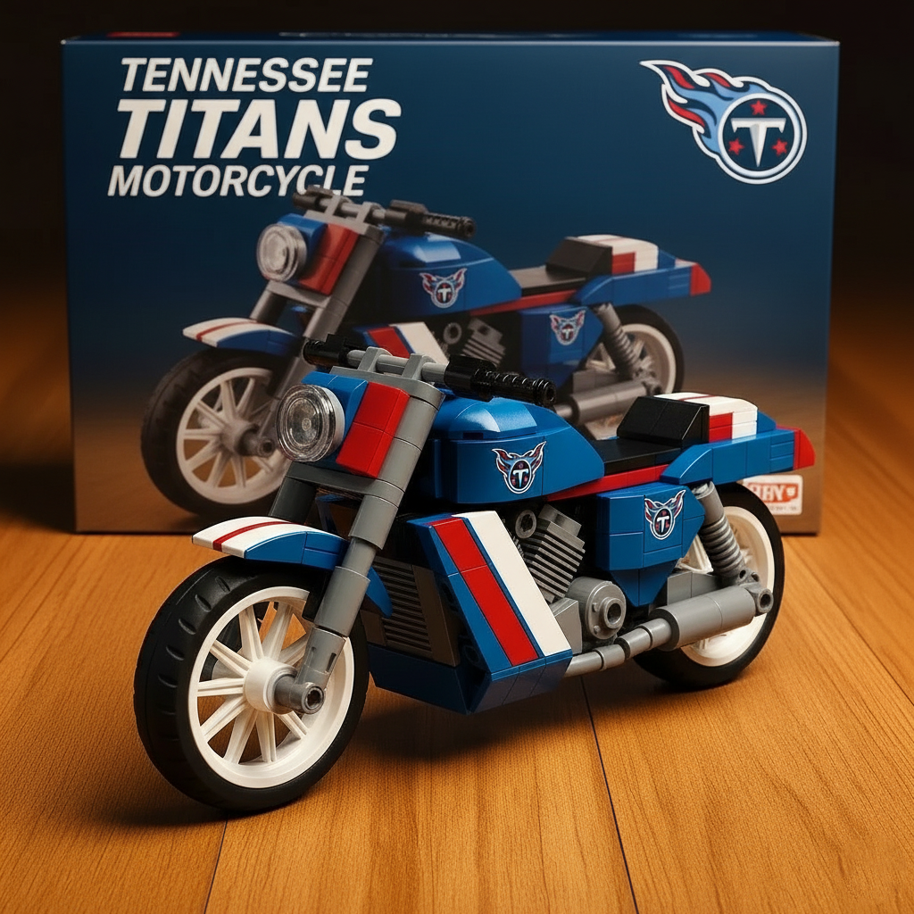 🔥Buy 2 Get 2 Free 🔥🏈NFL Team Lego Motorcycle