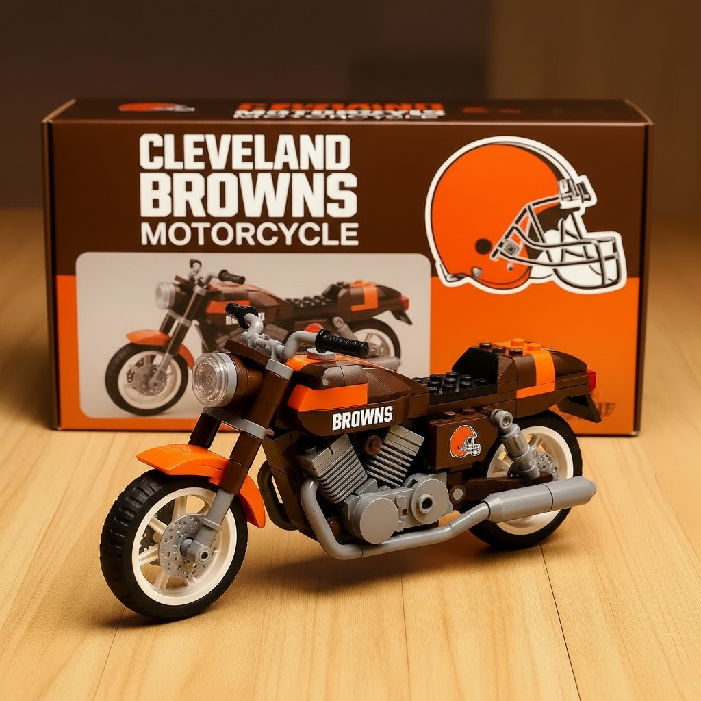 🔥Buy 2 Get 2 Free 🔥🏈NFL Team Lego Motorcycle