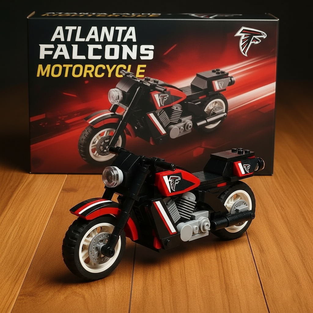 🔥Buy 2 Get 2 Free 🔥🏈NFL Team Lego Motorcycle