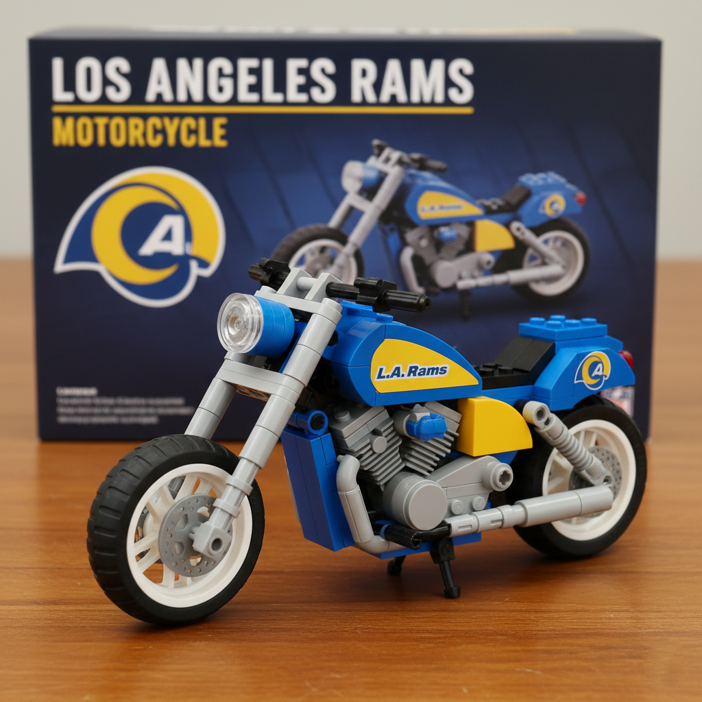 🔥Buy 2 Get 2 Free 🔥🏈NFL Team Lego Motorcycle