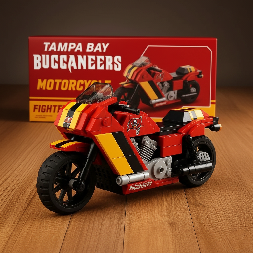 🔥Buy 2 Get 2 Free 🔥🏈NFL Team Lego Motorcycle
