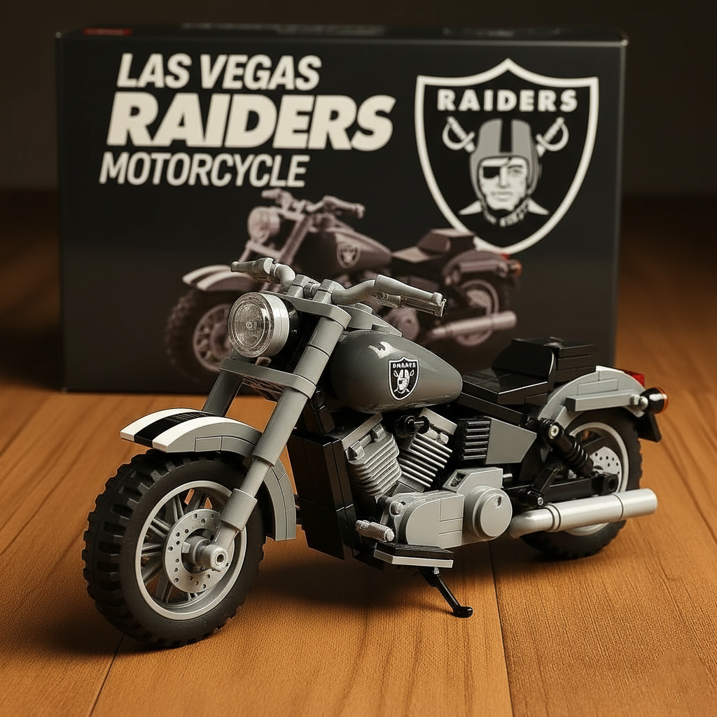 🔥Buy 2 Get 2 Free 🔥🏈NFL Team Lego Motorcycle