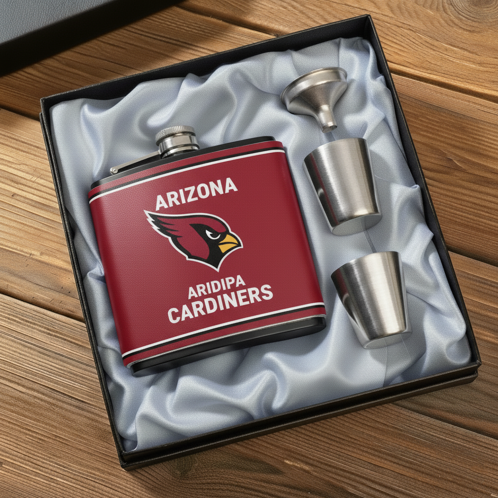 🔥Buy 2 Get 2 Free 🔥🏈NFL Team  Leather Flask