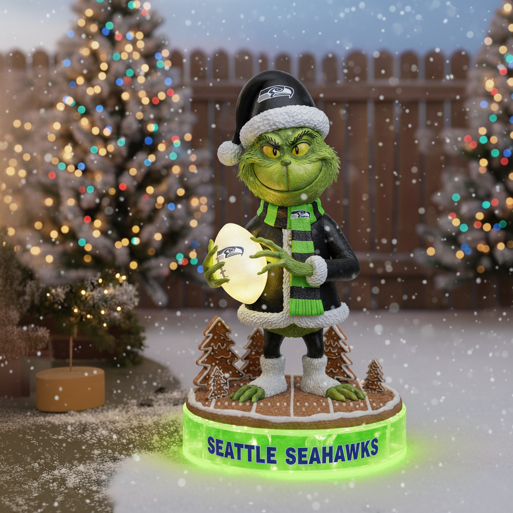 Whoville Holiday Spirit Collectible Grinch Statue