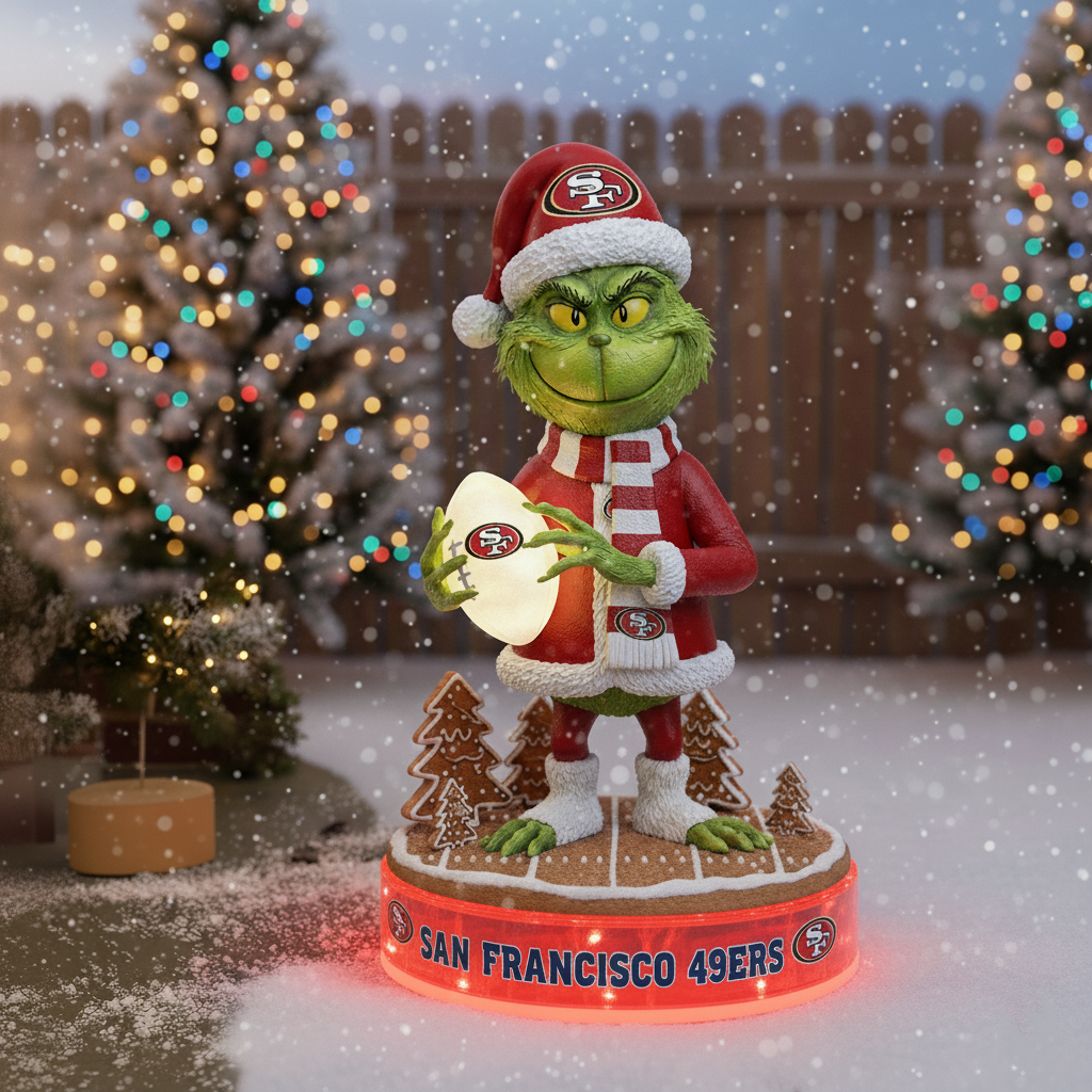 Whoville Holiday Spirit Collectible Grinch Statue