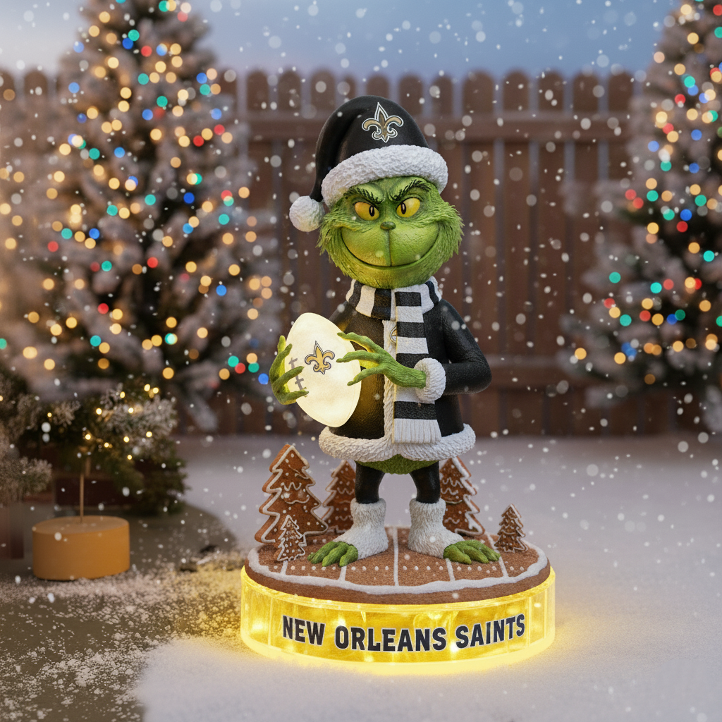 Whoville Holiday Spirit Collectible Grinch Statue