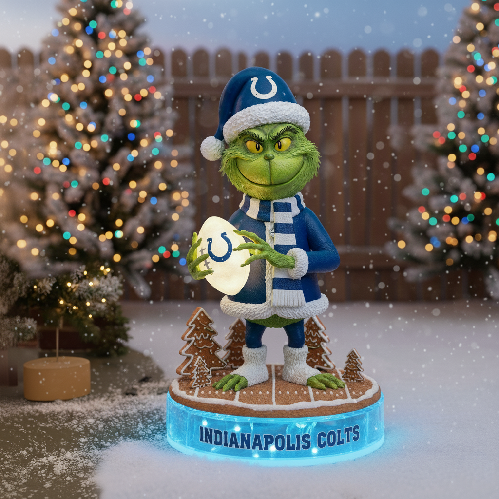 Whoville Holiday Spirit Collectible Grinch Statue