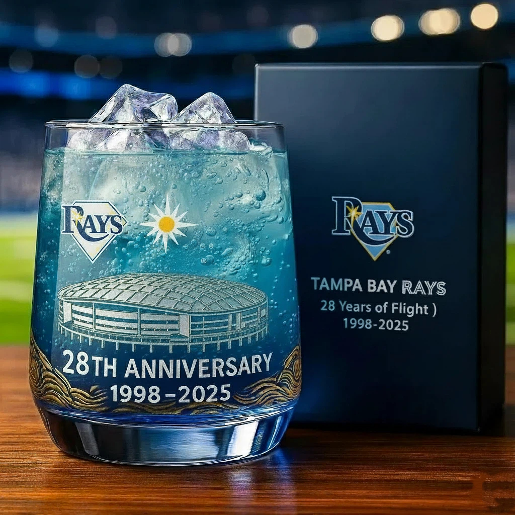 ⚾Baseball Team Collectible Anniversary Whiskey Glass 🥃