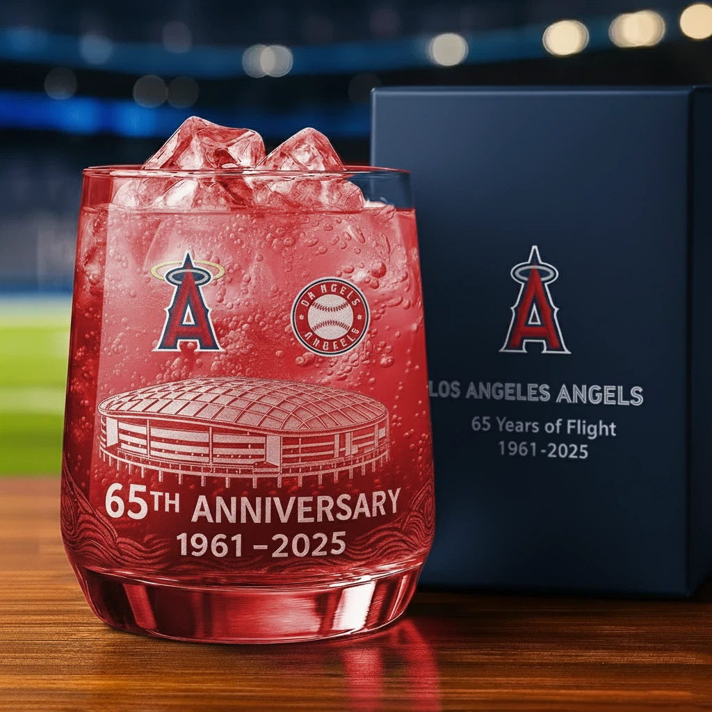 ⚾Baseball Team Collectible Anniversary Whiskey Glass 🥃