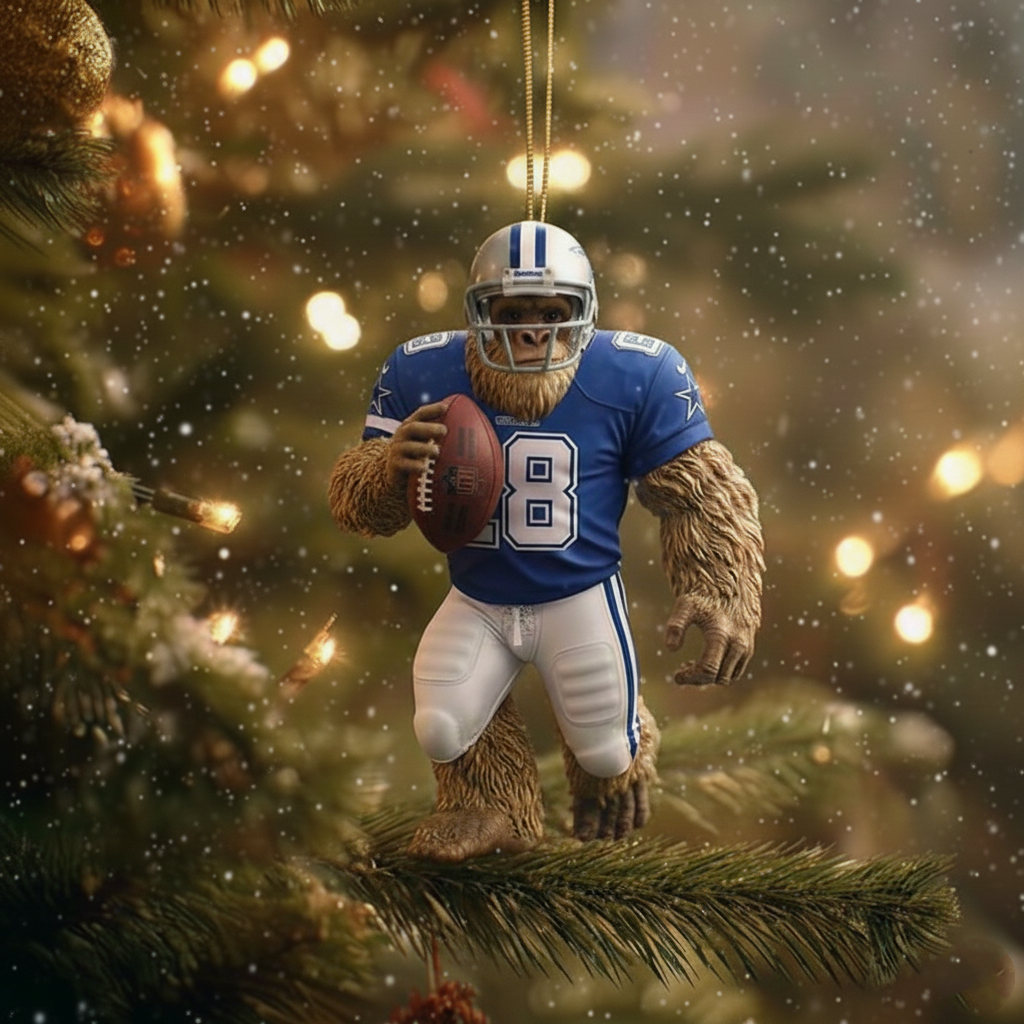 🔥Buy 3 Get 4 Free 🔥🏈NFL Team Bigfoot ornament