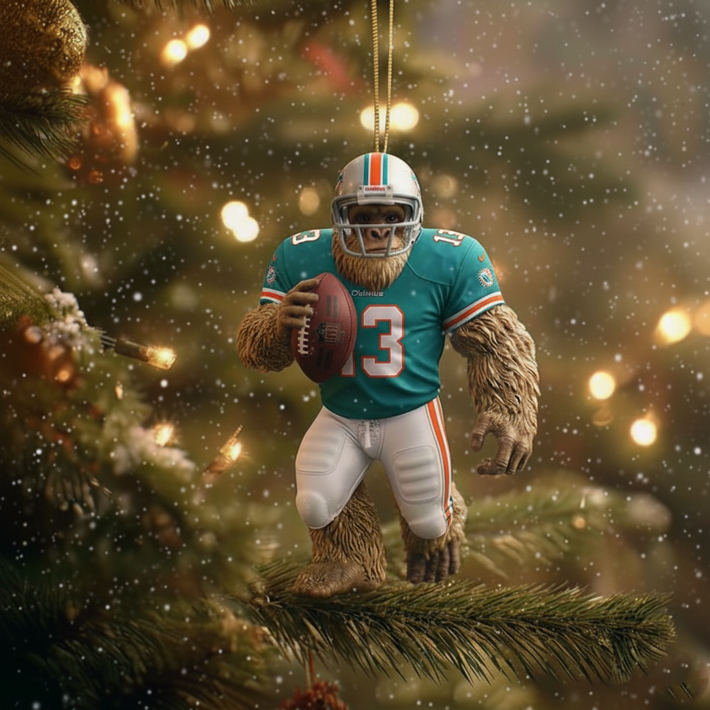 🔥Buy 3 Get 4 Free 🔥🏈NFL Team Bigfoot ornament