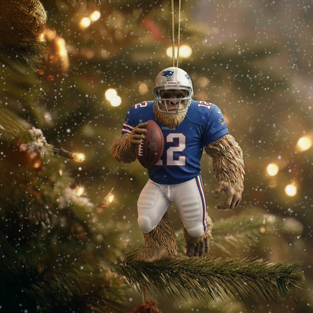 🔥Buy 3 Get 4 Free 🔥🏈NFL Team Bigfoot ornament