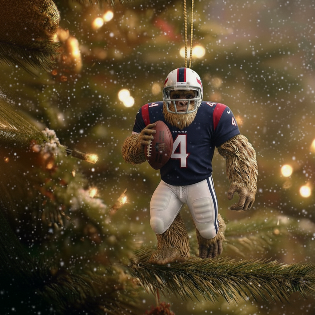 🔥Buy 3 Get 4 Free 🔥🏈NFL Team Bigfoot ornament
