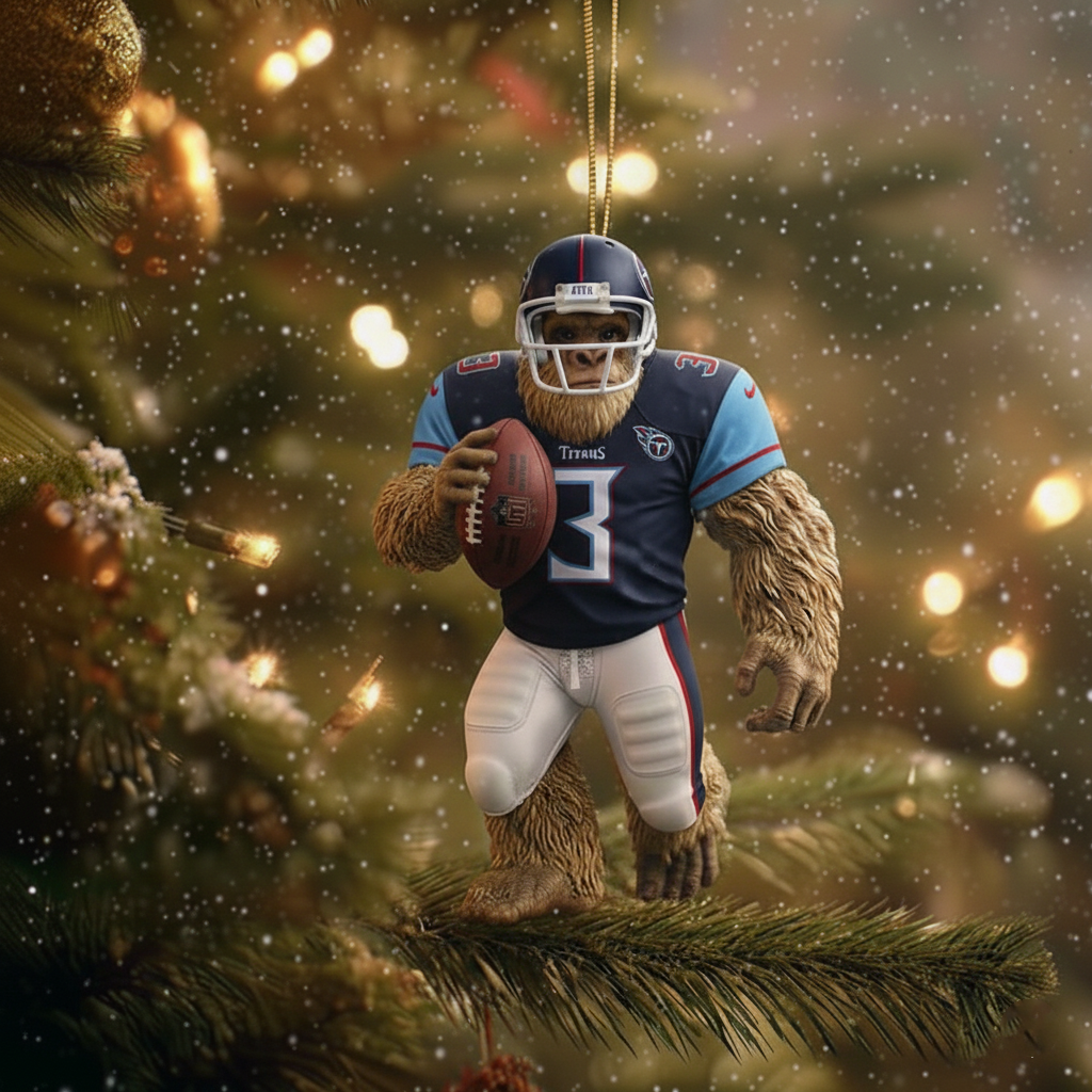 🔥Buy 3 Get 4 Free 🔥🏈NFL Team Bigfoot ornament