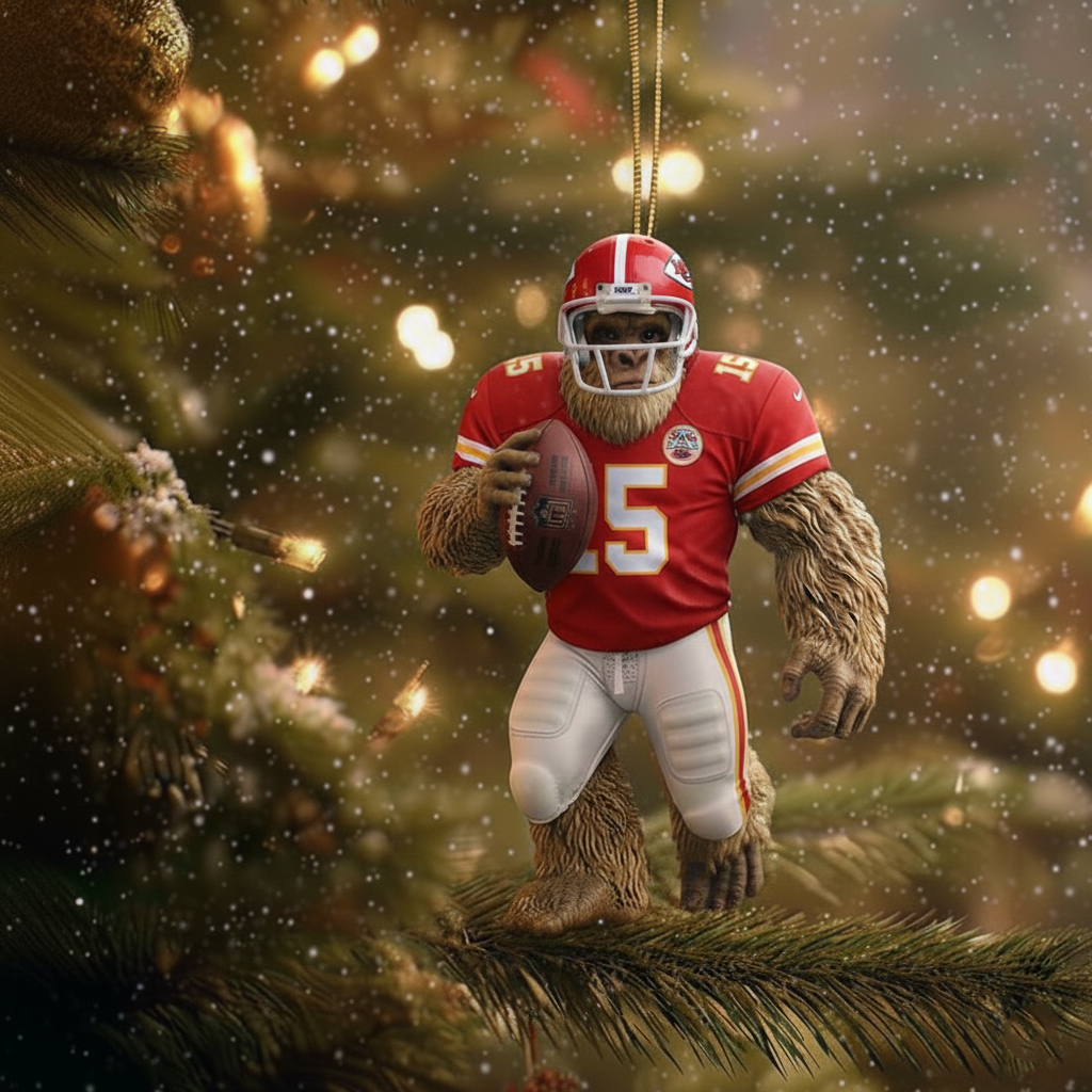 🔥Buy 3 Get 4 Free 🔥🏈NFL Team Bigfoot ornament