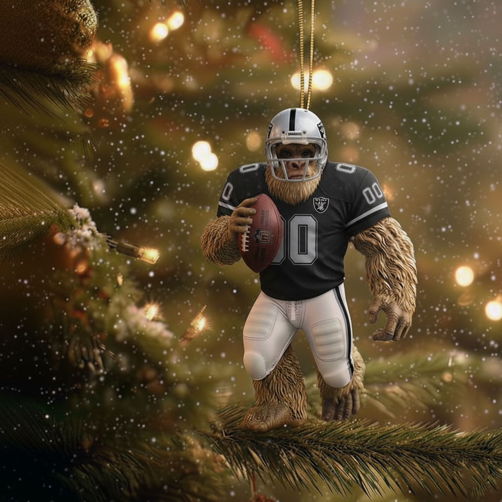 🔥Buy 3 Get 4 Free 🔥🏈NFL Team Bigfoot ornament