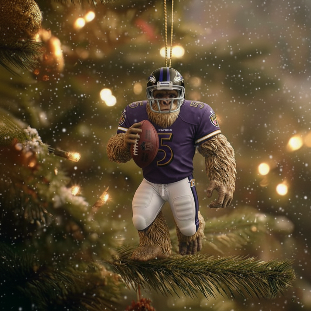 🔥Buy 3 Get 4 Free 🔥🏈NFL Team Bigfoot ornament