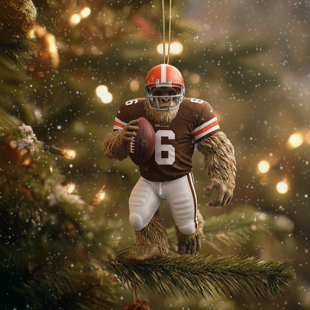 🔥Buy 3 Get 4 Free 🔥🏈NFL Team Bigfoot ornament