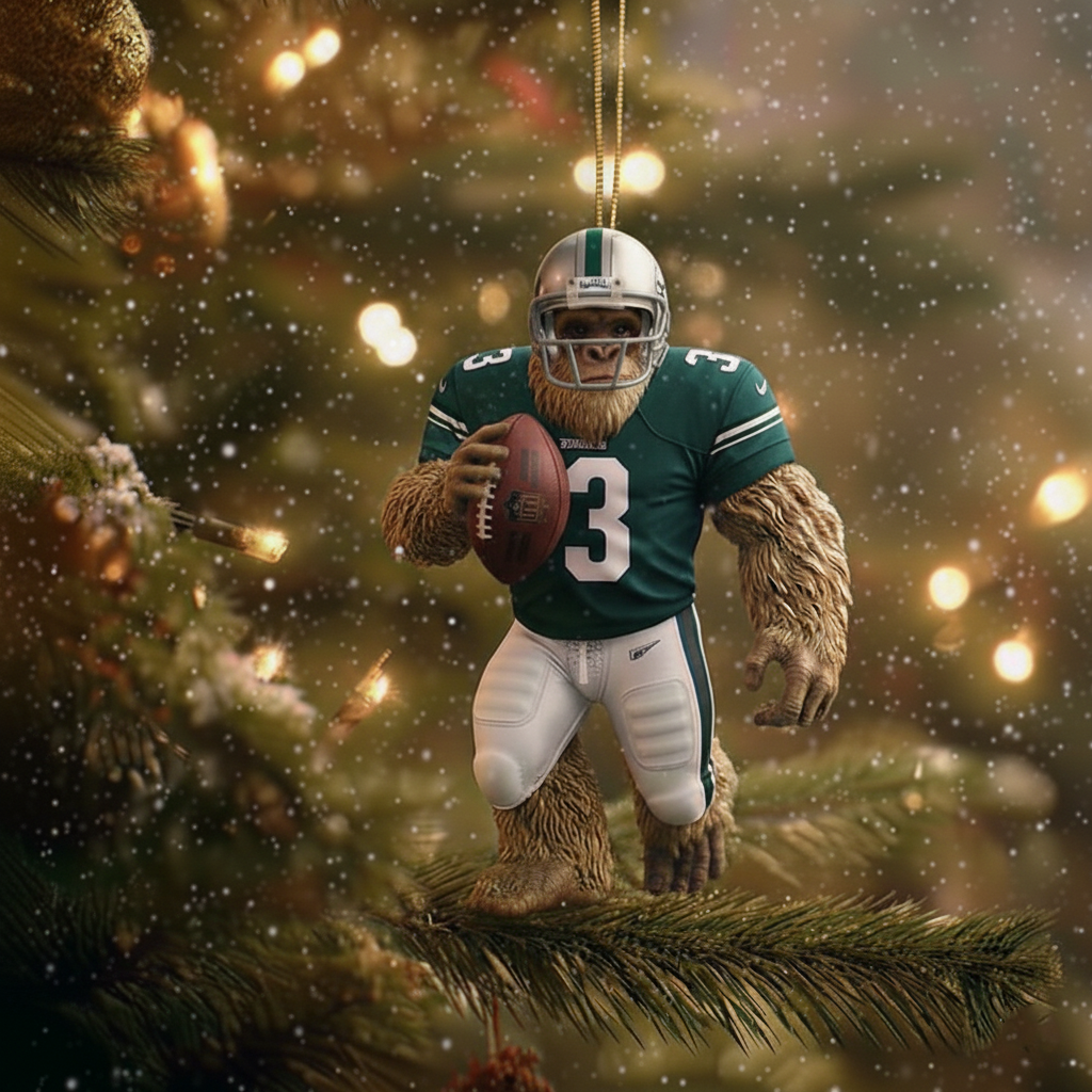 🔥Buy 3 Get 4 Free 🔥🏈NFL Team Bigfoot ornament