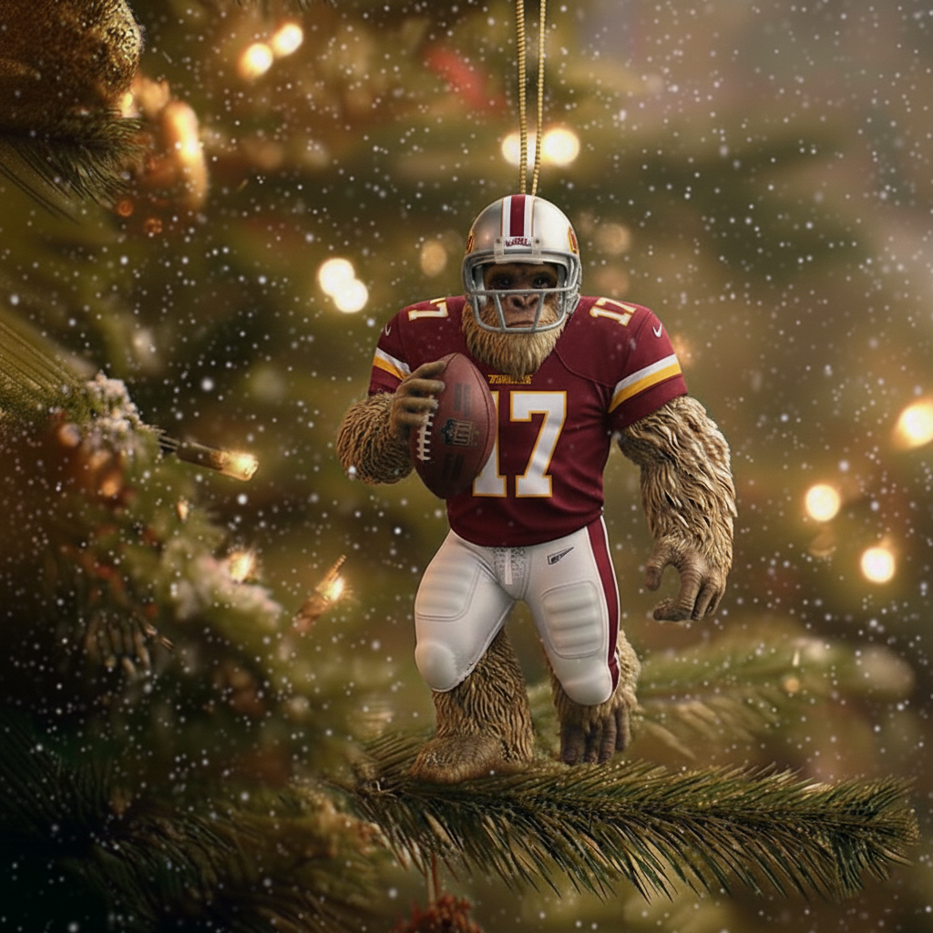 🔥Buy 3 Get 4 Free 🔥🏈NFL Team Bigfoot ornament