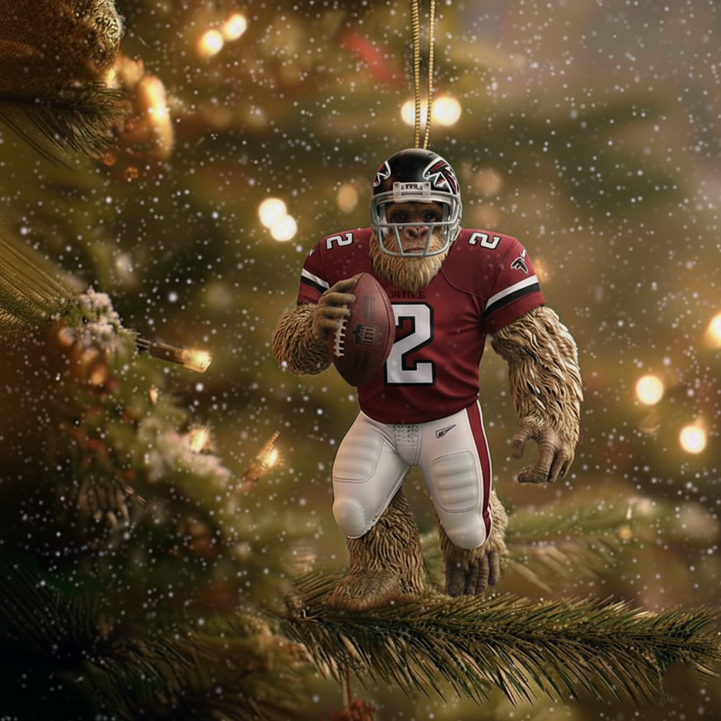 🔥Buy 3 Get 4 Free 🔥🏈NFL Team Bigfoot ornament