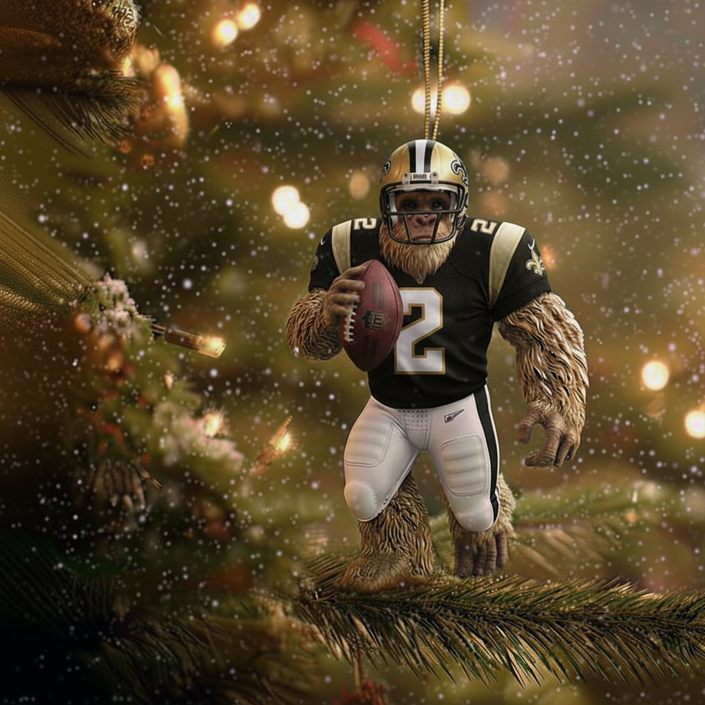 🔥Buy 3 Get 4 Free 🔥🏈NFL Team Bigfoot ornament