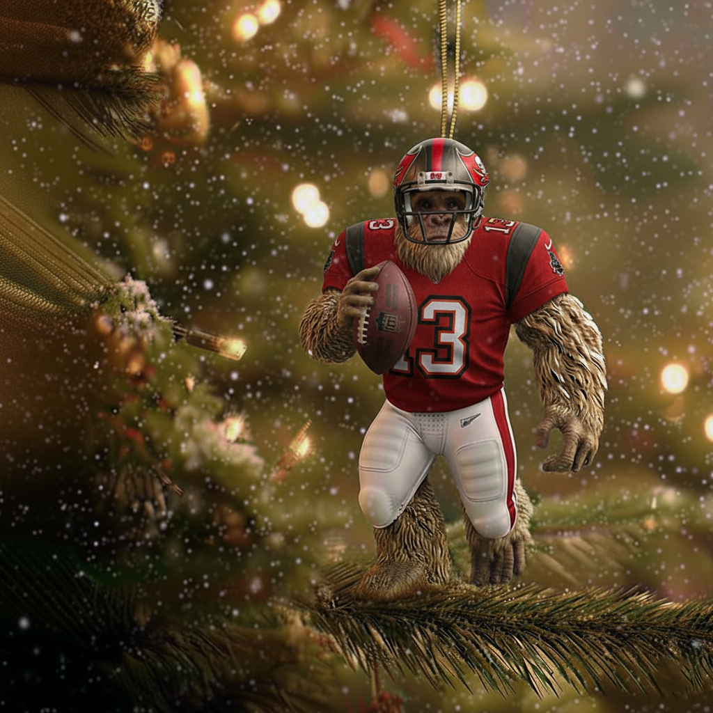 🔥Buy 3 Get 4 Free 🔥🏈NFL Team Bigfoot ornament