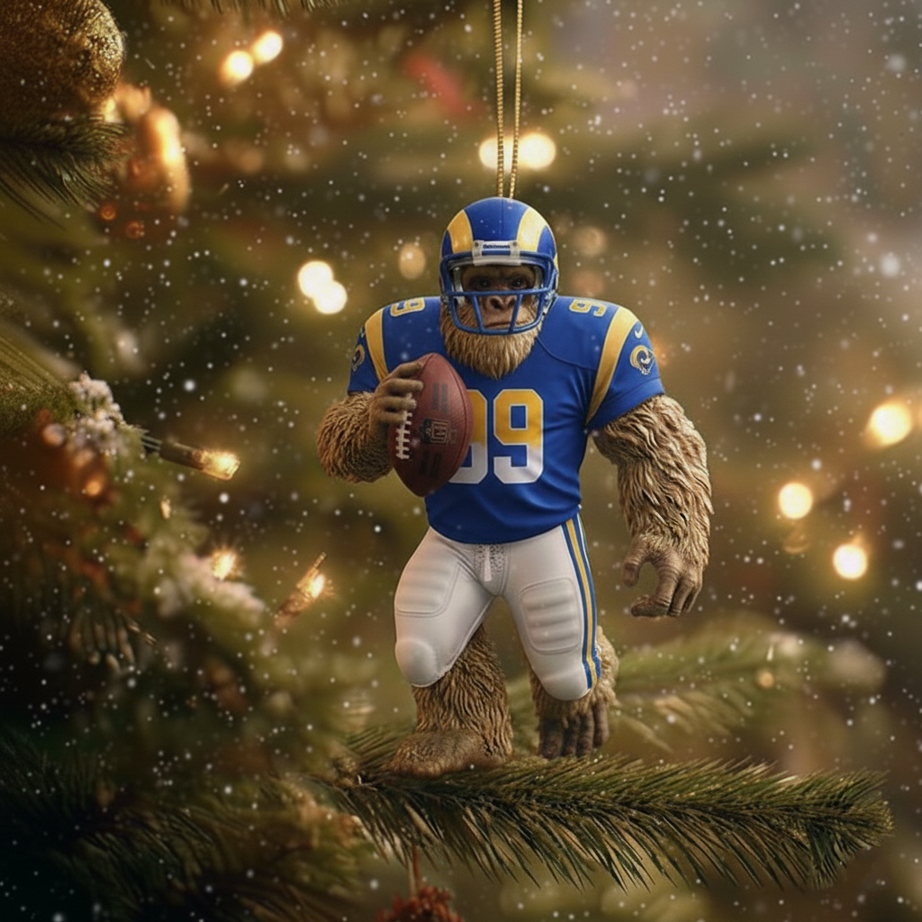 🔥Buy 3 Get 4 Free 🔥🏈NFL Team Bigfoot ornament