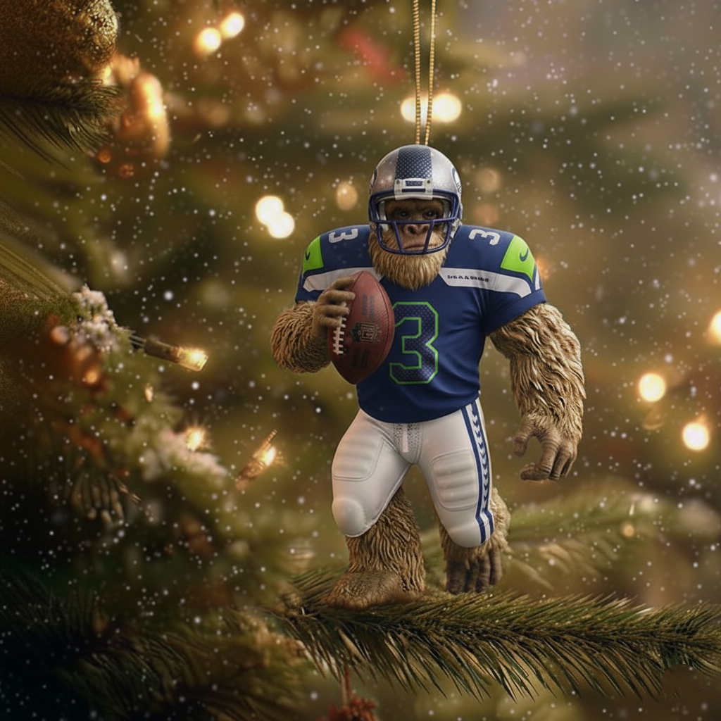 🔥Buy 3 Get 4 Free 🔥🏈NFL Team Bigfoot ornament