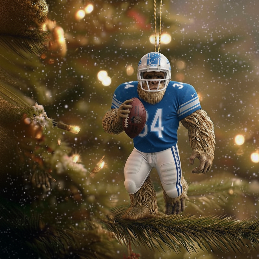 🔥Buy 3 Get 4 Free 🔥🏈NFL Team Bigfoot ornament