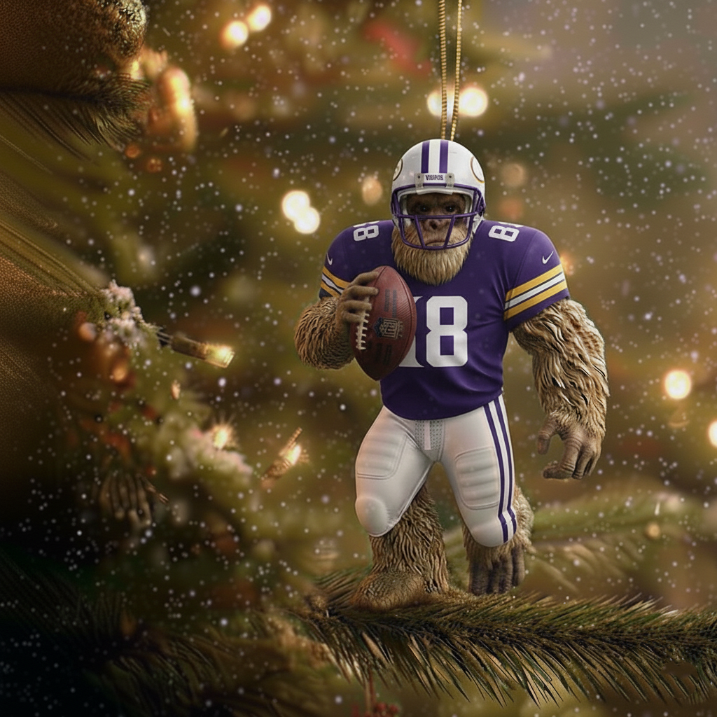 🔥Buy 3 Get 4 Free 🔥🏈NFL Team Bigfoot ornament