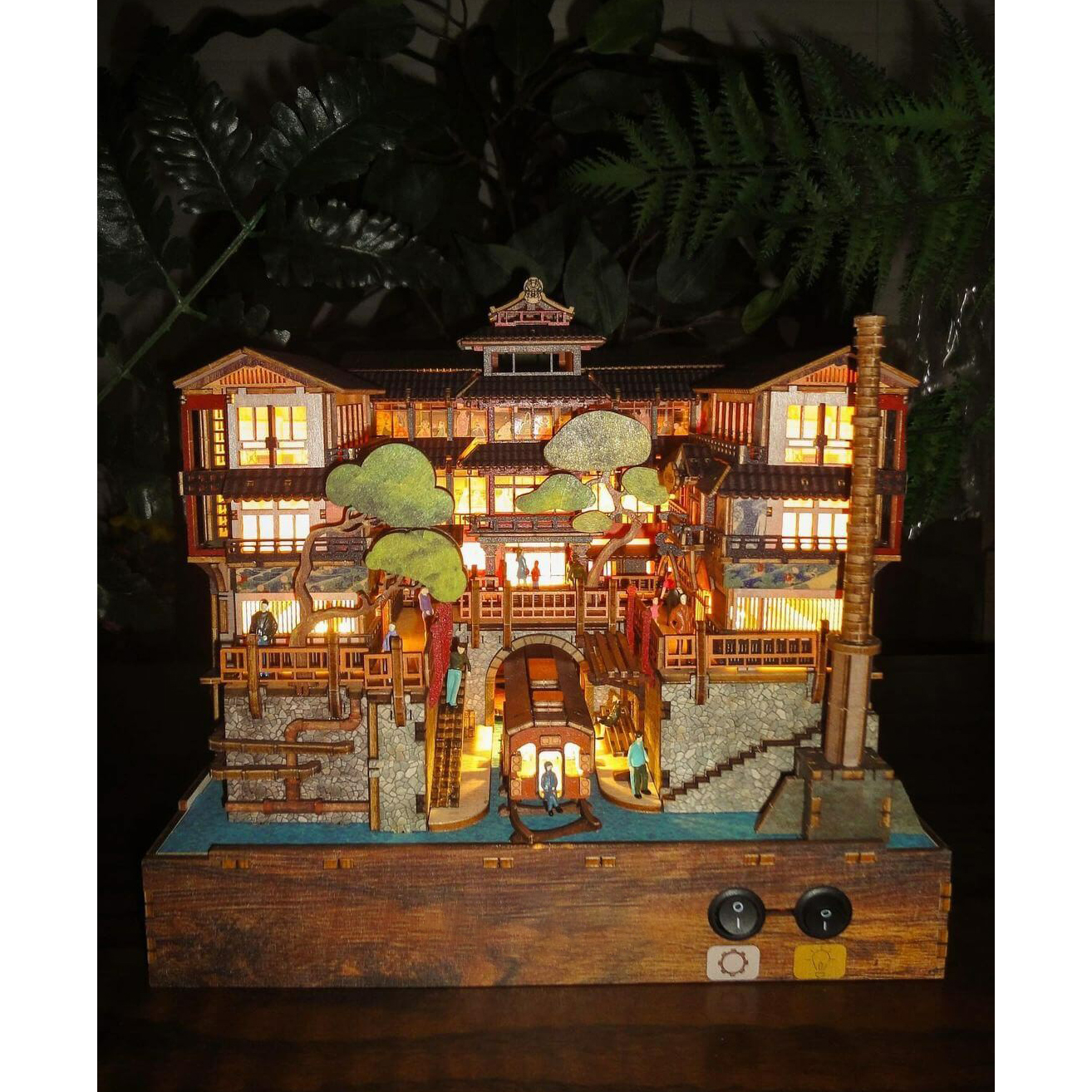 G.inz.an O.nsen Stre.et Handmade Book(Motion Scene)