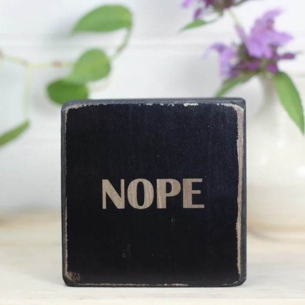 😆Mini Funny Sarcastic Desk Sign