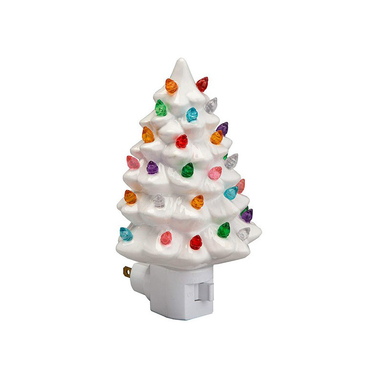 🎅Christmas 49%OFF - Christmas Ceramic Tree Night Light🎄