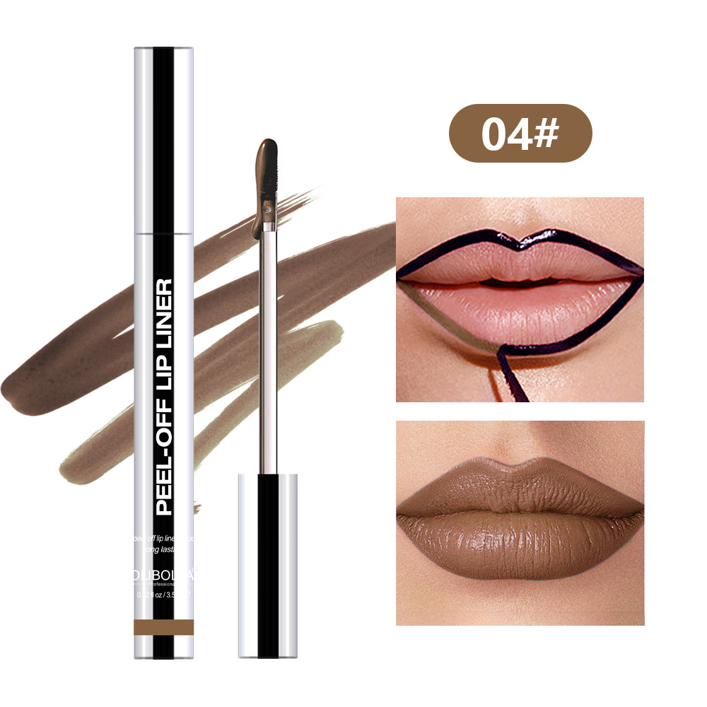 Peel-Off Lip Liner Stain - Lasts All Day & Night Eyeliner Lipliner